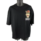 New Mens Nintendo Super Mario Bowser Graphic T-Shirt Sz M NWT Double Sided