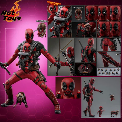 Hot Toys Marvel Deadpool & Wolverine Deadpool 1/6 Scale Collector Edition Figure