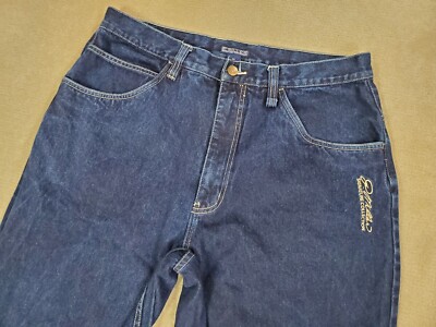 VINTAGE P Miller Jeans Mens 38 Blue Baggy Wide Leg Loose Skater