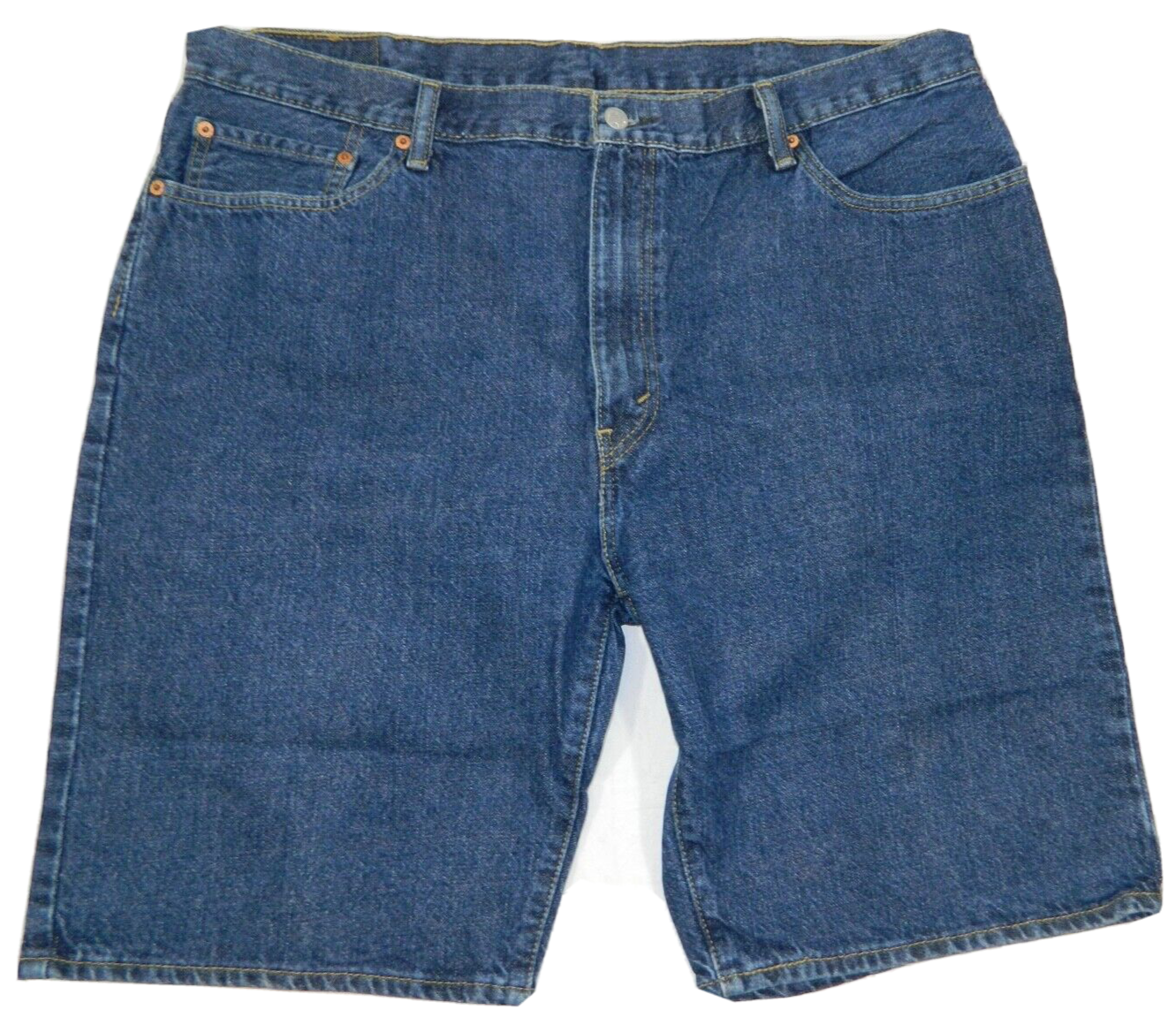 Men's Levi's Shorts 505 Regular Fit Denim Blue Jean Tag 42 measured Size 40