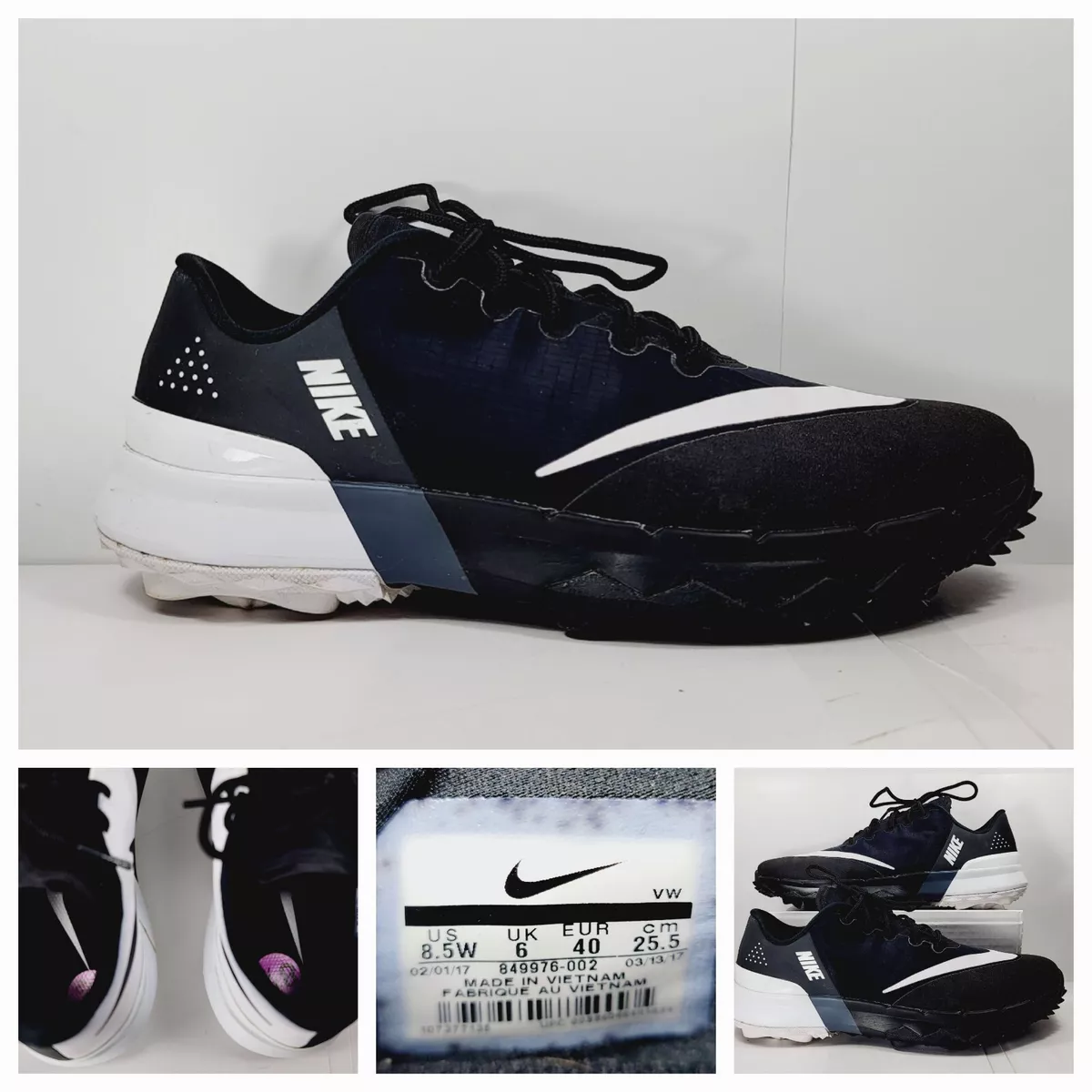 Nike flex top golf shoes