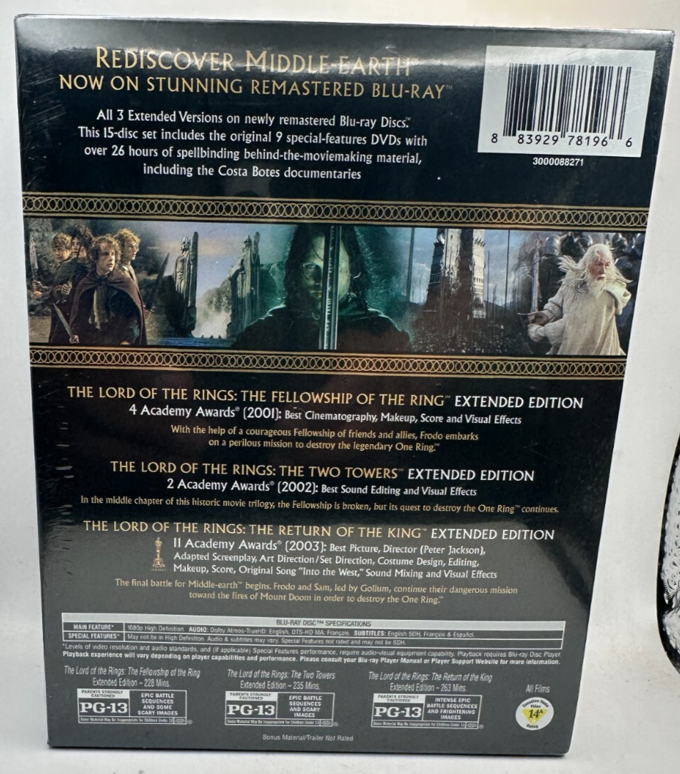 The Lord of the Rings: The Motion Picture Trilogy (Extended
