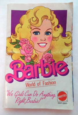1984 Barbie World of Fashion Insert Booklet 22 Color Pages