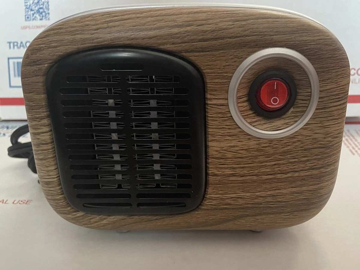 Soleil, personal electric ceramic heater, 250 watt, wood grain, MH08S,  815900020825 | eBay