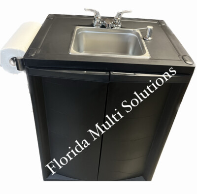 #ad #ad Portable Sink Hand Wash W Hot and Cold Water NSF Parts 110V $850.00