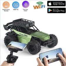 Telecamera RC Auto 2.4G WIFI 1080P HD Drift Arrampicata APP Fuoristrada Camion 2 Vie Audio