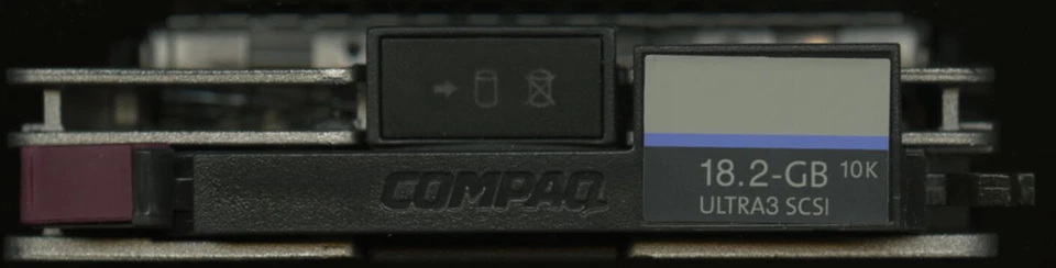 HP / Compaq 18.2Gb SCSI Wide Ultra 2 drive with caddy *NEVER USED* 3R-A0527-AA - Image 3 of 4