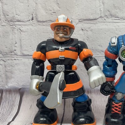 Vintage Mattel Rescue Heroes Action Figure (Billy Blazes