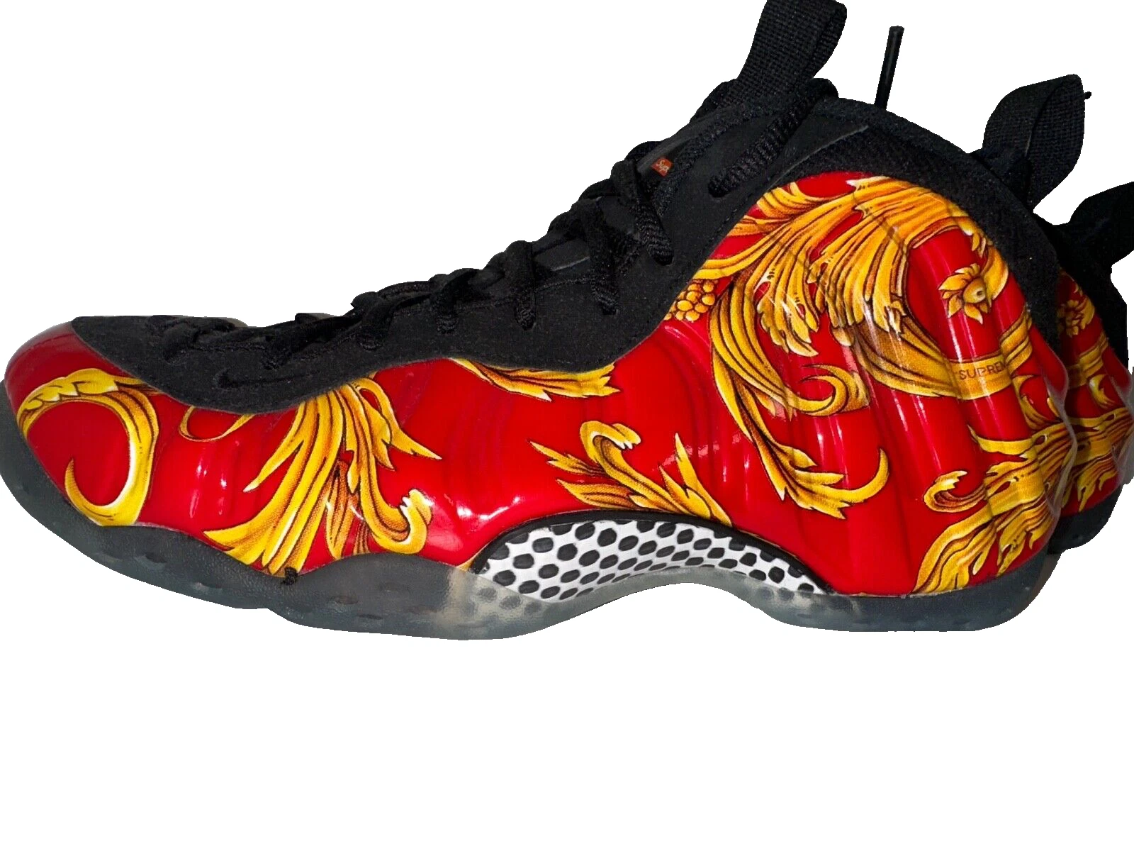 Nike Air Foamposite One Supreme SP Sport Rouge 652792 600 US Homme Taille 10