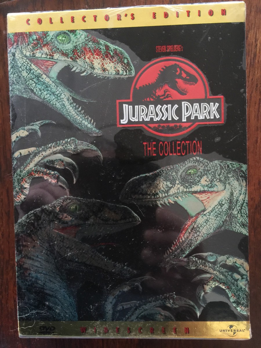 Jurassic Park the Collection dvd 1st 2 movies original plus