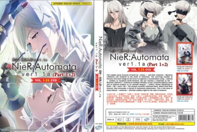ANIME~DVD NIER:AUTOMATA VER1.1A (PART 1-2) VOL.1-24 END *ENGLISH