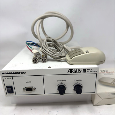 Hamamatsu Photonics C4015 Argus 10 Image Processor With Super Mouse Vintage