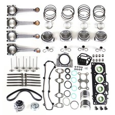Kit de reconstrucción de varilla y válvula y junta de pistón y cono 1,6 apto para VW Golf Passat AUDI A3