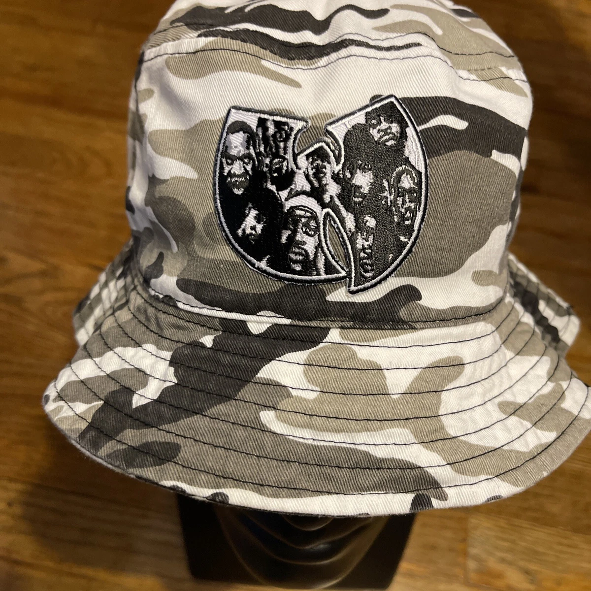 Wu Tang Clan Rap Camo Bucket Hat Fishing Cap Hip hop hats Size L/XL