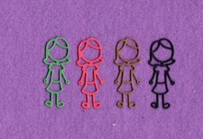 FAMILY MOM die cuts scrapbook cards