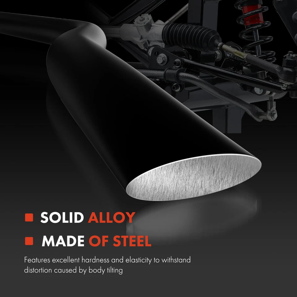 Barra estabilizadora de suspensión delantera con kit de buje para Chevrolet Silverado 1500 GMC Sierra Foto 3 de 4