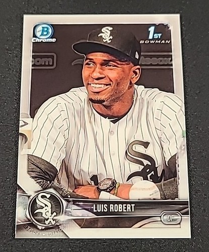 Luis Robert 2018 1st Bowman Chrome Card #BCP21 Chicago White Sox - Picture 2 of 5