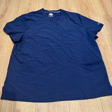 Dickies dynamix V-Neck Scrubs Top - Navy Blue, Men's Size 2XL/2TG