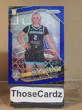2025 Panini Prizm WNBA Blue Velocity Variation #139 Hailey Van Lith