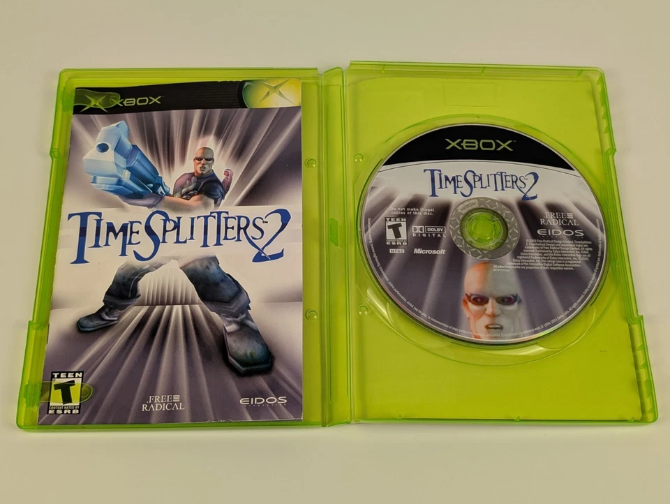 Time Splitters 2 (Microsoft Xbox, 2002) ➡️CIB Complete  - Tested - Excellent 📀! - Image 3 of 4