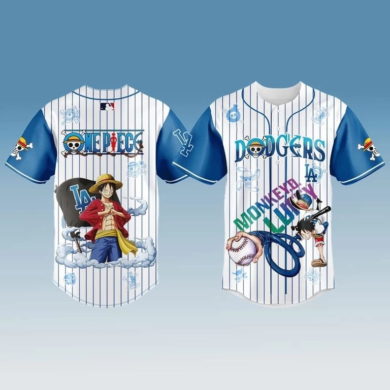 Dodgers x One Piece Night 2025 Baseball Jersey | eBay