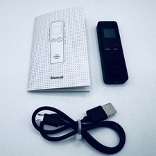 Mini Digital Voice Recorder 32GB Rechargeable PC Or Mac File Management USB MP3