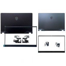 NEW LCD Back Cover Lid Bezel Hinges For MSI GP76 GE76 Raider 10SGS SFS MS-17K1