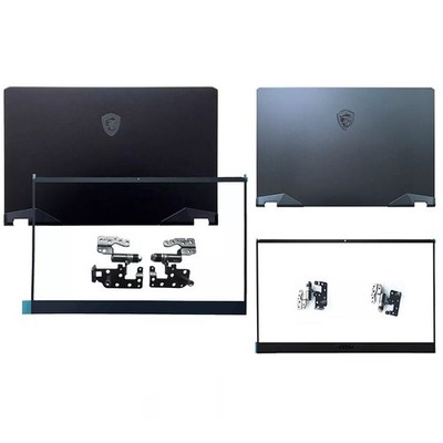 NEW LCD Back Cover Lid&Bezel&Hinges For MSI GP76 GE76 Raider 10SGS SFS MS-17K1