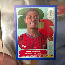 Panini FIFA World Cup 2026 Rookie Nuno Mendes POR 7 Portugal Soccer Card. rookie card picture