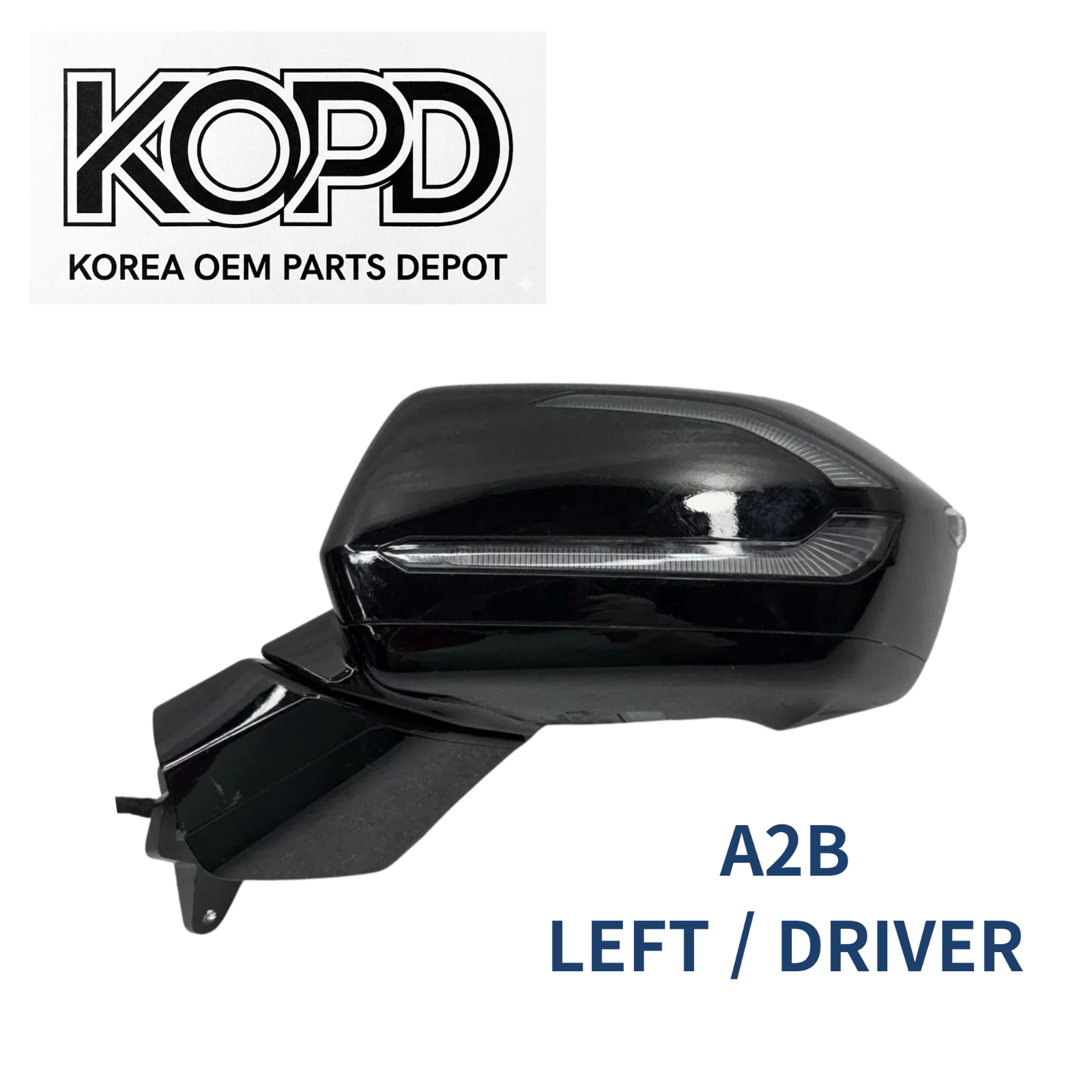 2023 2024 Hyundai Palisade Calligraphy Left Driver Mirror OEM 87610S8530A2B