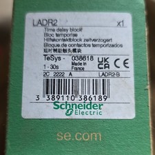 Schneider Electric TeSys Time Delay Block LADR2 MPN LADR2 1-30s