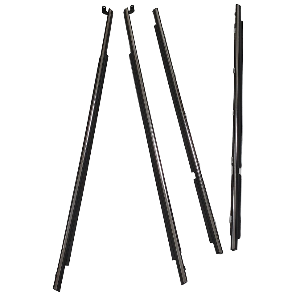 4X Door Belt Molding Weatherstrip Set for 95-02 Toyota Corolla 1.8L Foto 3 de 4