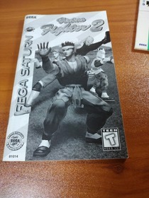 Sega Saturn 3 Pack: Virtua Fighter 2 Virtua Cop Daytona USA - Near CiB -See Pics