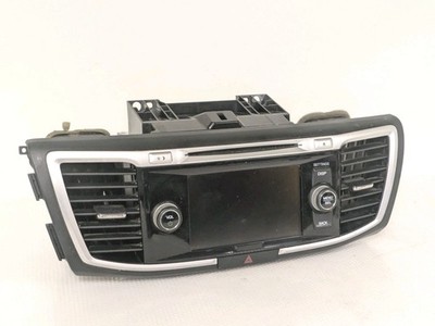 2013-2015 HONDA ACCORD OEM RADIO RECEIVER LOWER DISPLAY SCREEN 39100T2AA802