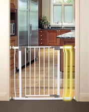 Dreambaby Ava & Liberty Baby Safety Gate Extension - 9cm Wide & 76cm Tall - Whi