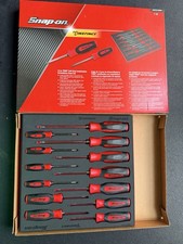 Snap-on Tools Usa Sgdtx130bfr Torx Screwdriver Foam Set Red Soft Grip New