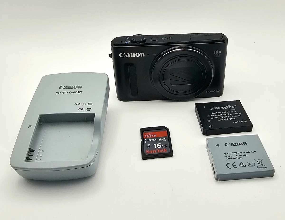 Canon PowerShot SX610 HS Image Stabilization Digital Cameras for