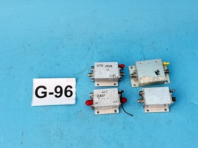Lot of 4 RF Microwave Amplifier / Module Units SMA Connectors