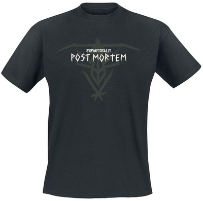 Subway To Sally T-Shirt Herren Post Mortem Cover schwarz M