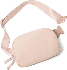 Belt Bag for Women Two-Way Zipper Cross Body Fanny Pack Fashion Waist Packs Ever