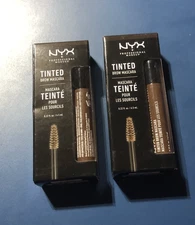 NYX Tinted Brow Mascara, Espresso 2 Pk