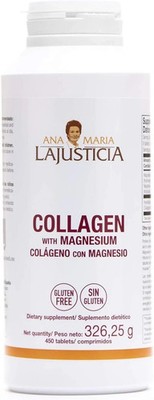Ana Maria Lajusticia Collagen Magnesium 450 Tablets Exp 2027 New Sealed