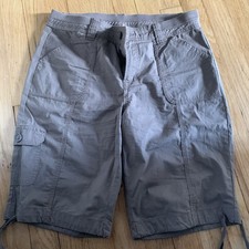 Women’s Brown Bermuda Shirts St John Bay Sz 8