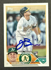 2023 Topps SIGNED: Jonah Bride, A's #95