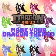 ⭐ Make Your Dragon Themed – Custom Color Service in Dragon Adventures ⭐