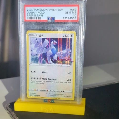 2020 Pokemon Lugia SWSH069 Prerelease Holo Promo PSA 10 Gem Mint