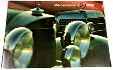 Vintage 1968 Mercedes-Benz 220 230 250 280 Full Line Sales Brochure