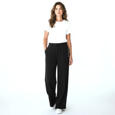 ZAC  RACHEL Women's NWT Wide Leg Pleated Front Dress Pants M Officewear Preppy