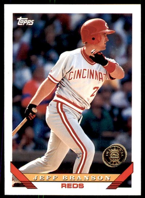 #ad 1993 Topps Inaugural Colorado Rockies Jeff Branson #784 $2.99