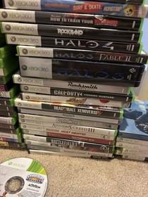 Lot Of 45 microsoft XBOX 360 VIDEO GAMES---COOL TITLES---SPECIAL 1 DAY AUCTION